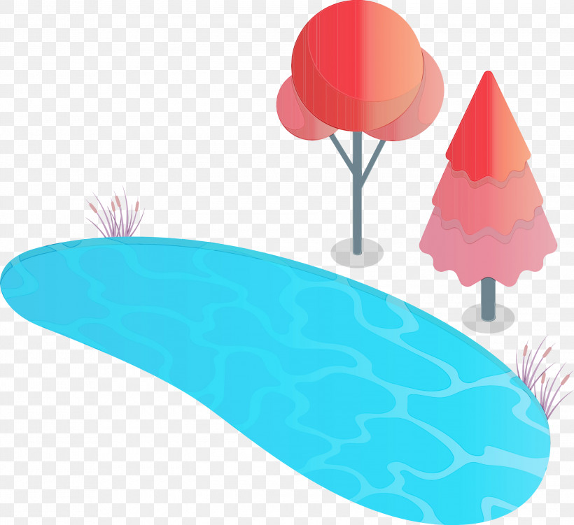 Water, PNG, 3000x2750px, Tree, Forest, Paint, Water, Watercolor Download Free