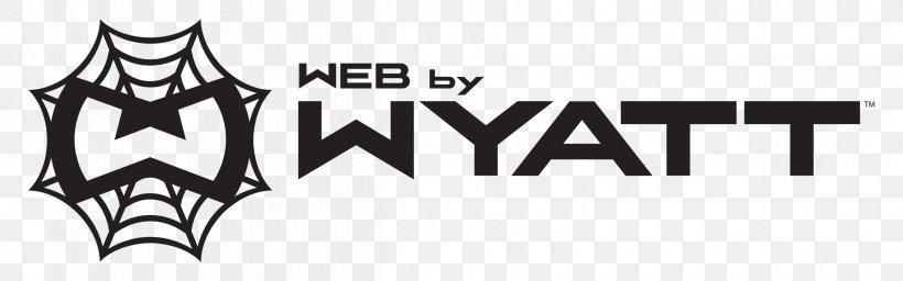 Web By Wyatt Web Design Small Business Logo, PNG, 2400x750px, Web Design, Black, Black And White, Brand, Business Download Free