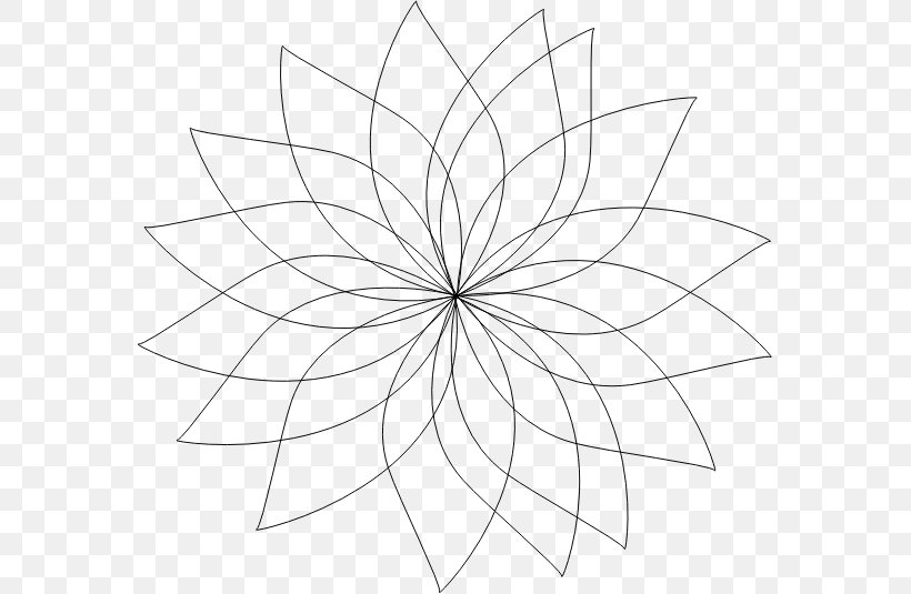 Drawing Line Art Flower Monochrome, PNG, 571x535px, Drawing, Area, Artwork, Black And White, Color Download Free