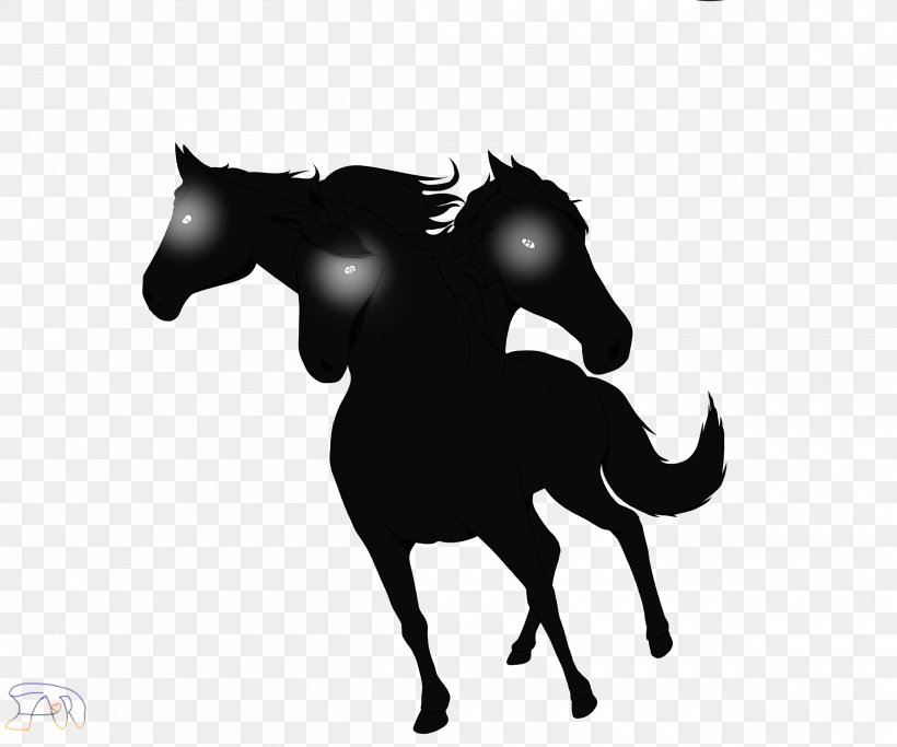 Mustang Stallion Colt Halter Mane, PNG, 2400x2000px, Mustang, Black And White, Character, Colt, Fictional Character Download Free