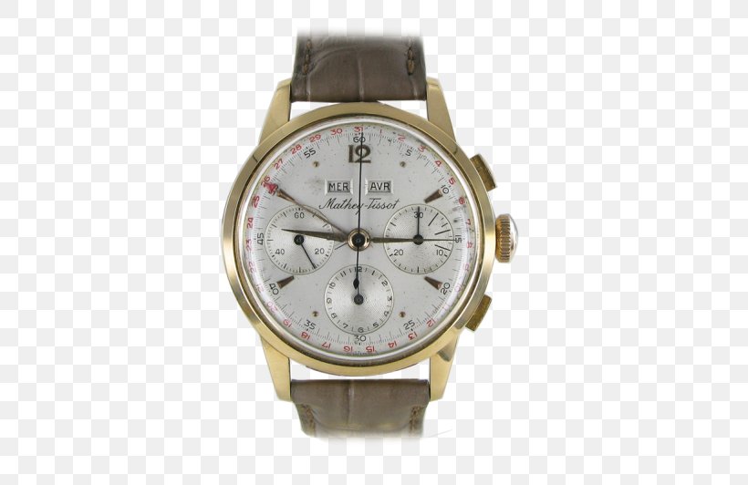 Analog Watch Chronograph Tissot Watch Strap, PNG, 500x532px, Watch, Analog Watch, Beige, Brand, Chronograph Download Free