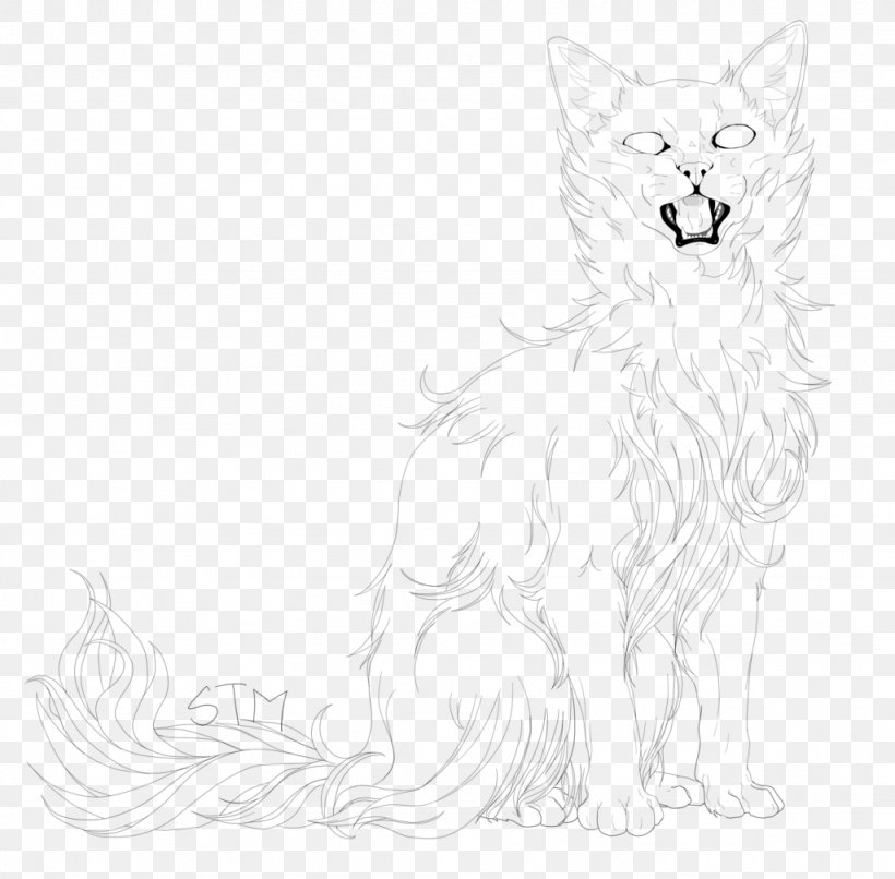 Cat Dog Whiskers Red Fox Drawing, PNG, 1024x1007px, Cat, Animal, Artwork, Black, Black And White Download Free