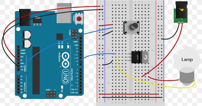 Arduino Real-time Clock Relay Electronic Circuit Microcontroller, PNG, 808x433px, Arduino, Breadboard, Circuit Component, Circuit Prototyping, Computer Hardware Download Free
