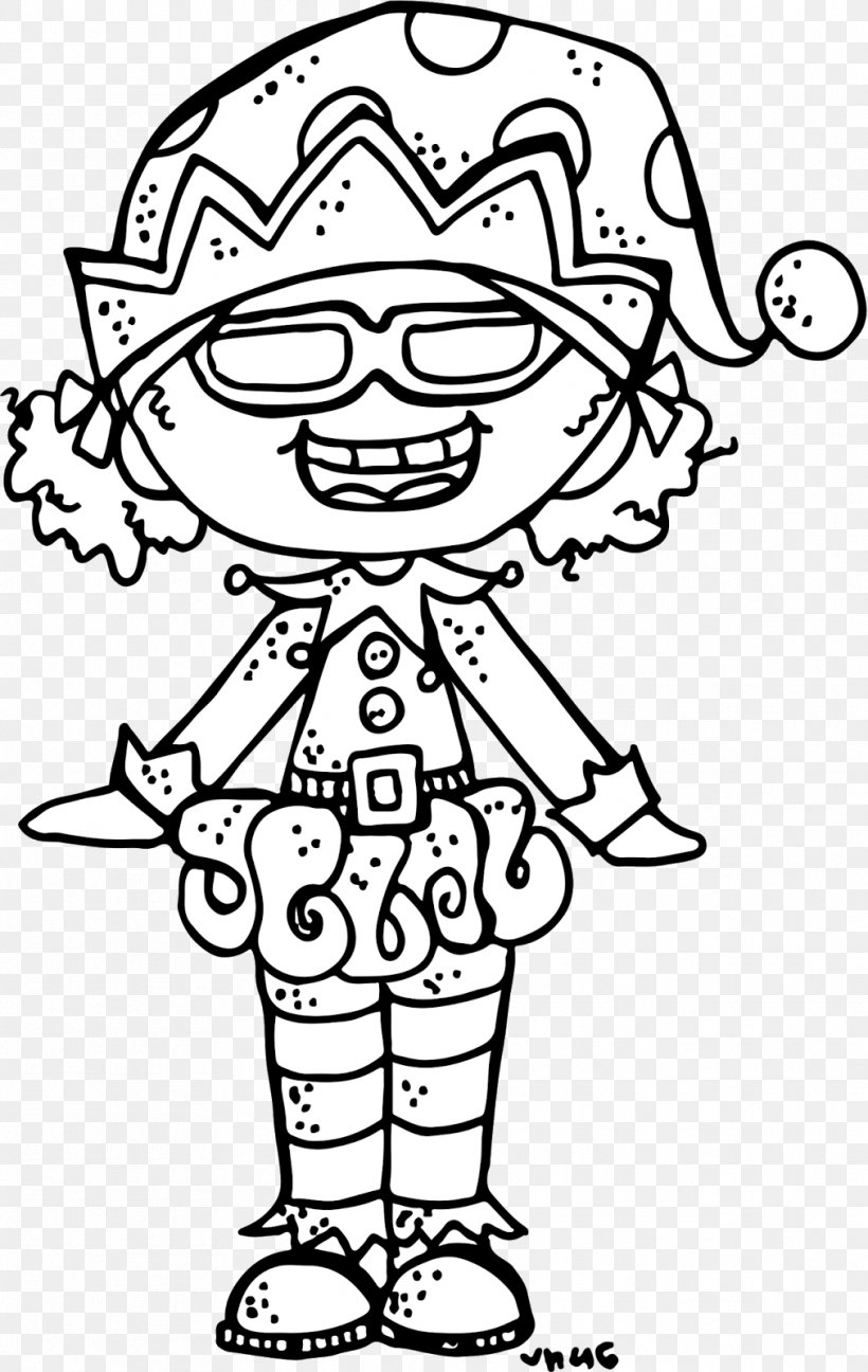 Christmas Elf Clip Art, PNG, 1012x1600px, Christmas, Area, Art, Black And White, Black Friday Download Free
