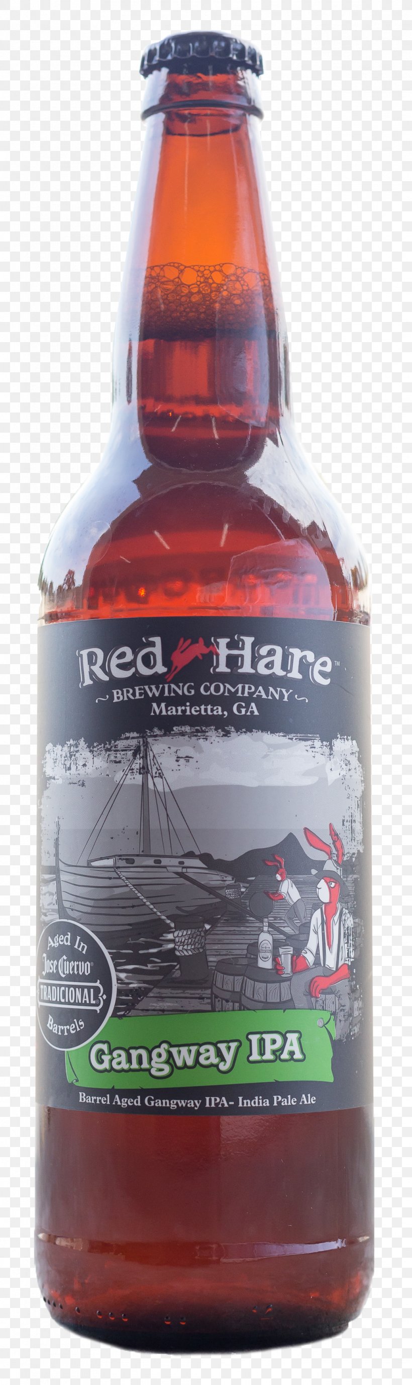 India Pale Ale Red Hare Brewing Company Glass Bottle Beer, PNG, 1035x3475px, Ale, Beer, Beer Bottle, Bottle, Brewery Download Free