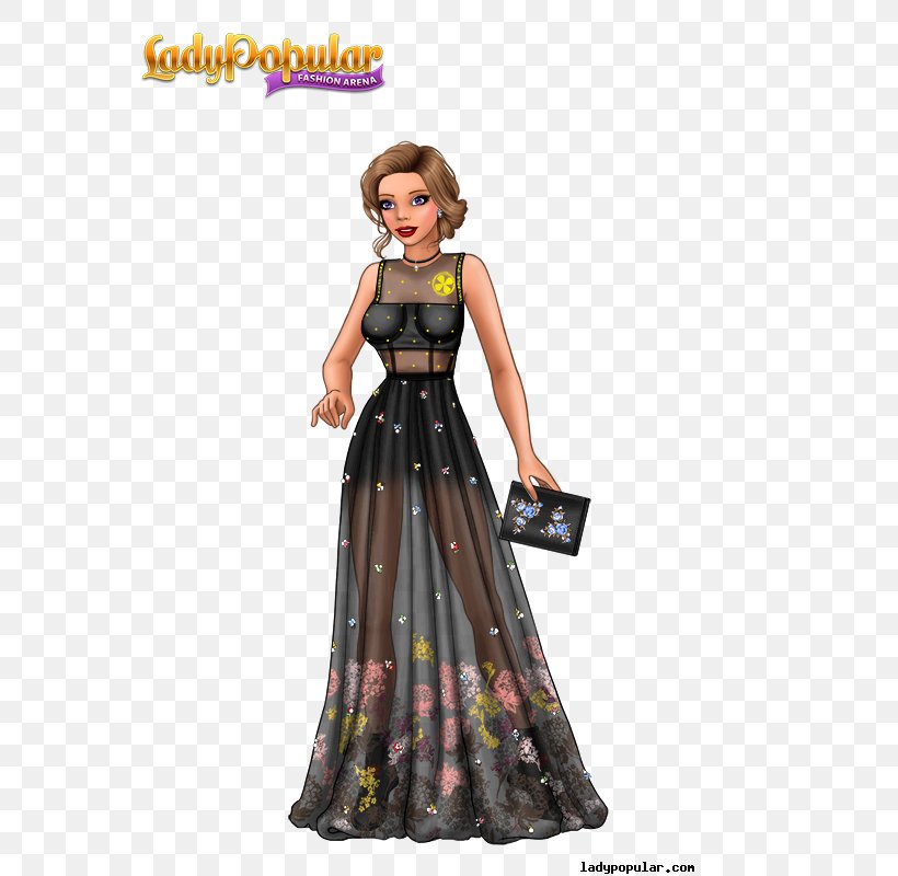 Lady Popular Gown Fashion Dress Pin, PNG, 600x800px, Lady Popular, Costume, Costume Design, Doll, Dress Download Free