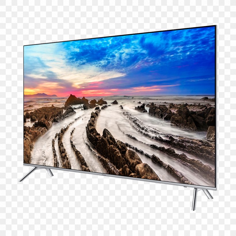 Samsung MU8000 4K Resolution Ultra-high-definition Television Smart TV, PNG, 1200x1200px, 4k Resolution, Samsung Mu8000, Advertising, Computer Monitor, Curved Download Free