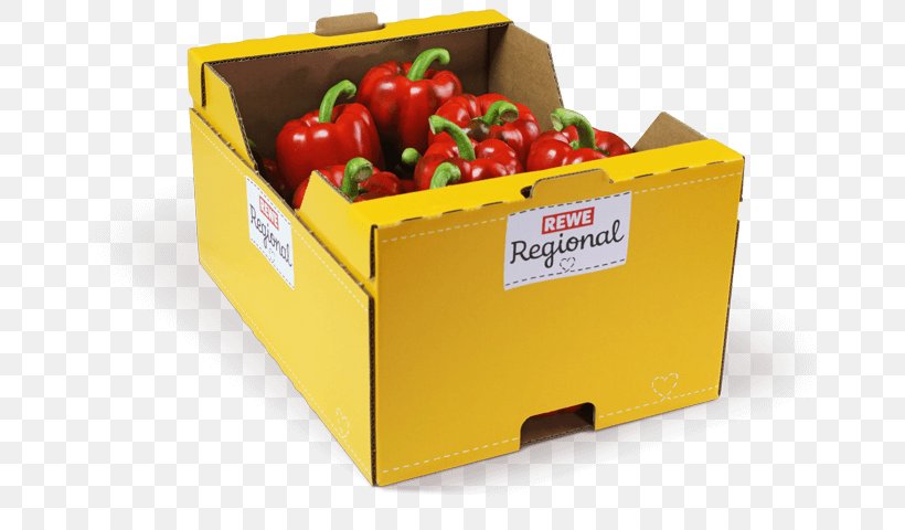 Vegetable Steiner GmbH & Co. KG Green Bell Pepper Capsicum Fruit, PNG, 720x480px, Green Bell Pepper, Box, Call Centre, Capsicum, Cardboard Download Free