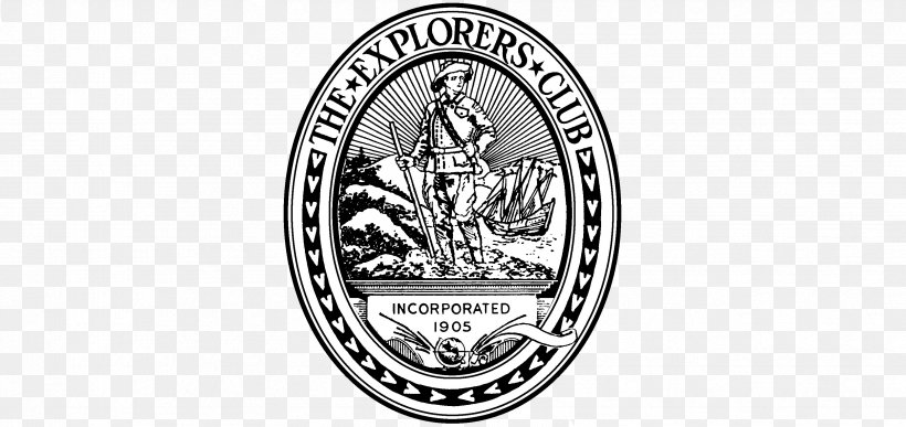 The Explorers Club Exploration Organization Logo The West Indies Yacht Club, PNG, 3322x1569px, Explorers Club, Adventure, Black And White, Brand, Coin Download Free