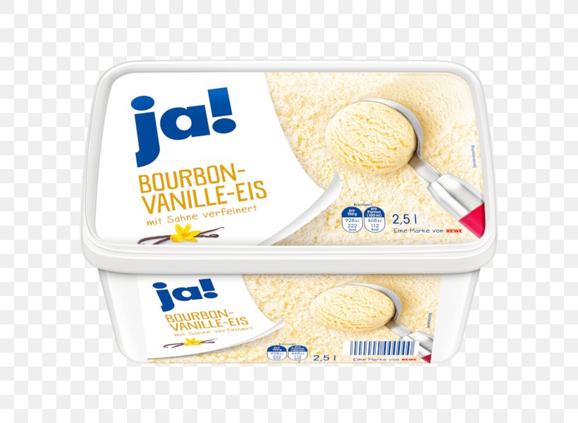 Vanilla Ice Cream REWE Penny, PNG, 600x600px, Ice Cream, Cream, Dairy Product, Flavor, Food Download Free