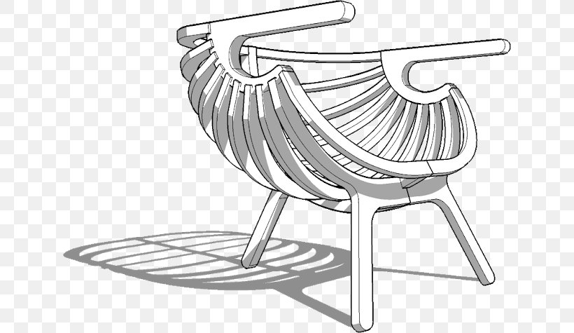 Chair Drawing Sketchup Line Art Dining Room Png 640x475px 3d