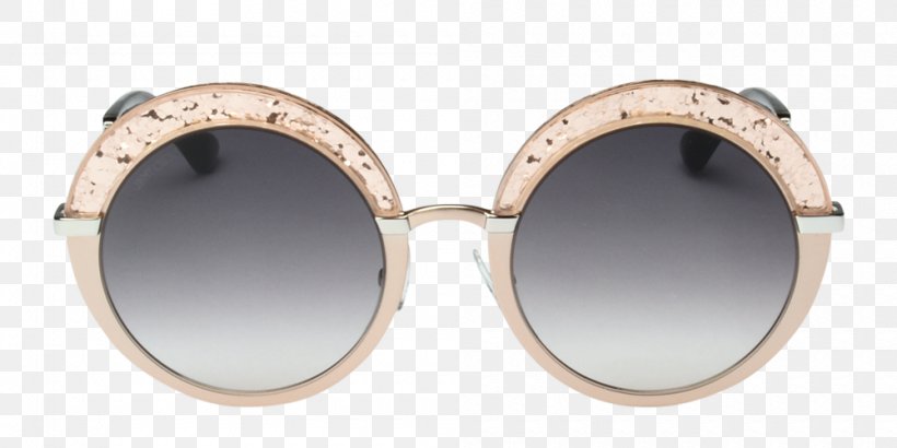 Sunglasses Goggles Silhouette Jimmy Choo PLC, PNG, 1000x500px, Sunglasses, Beige, Brand, Celebrity, Designer Download Free