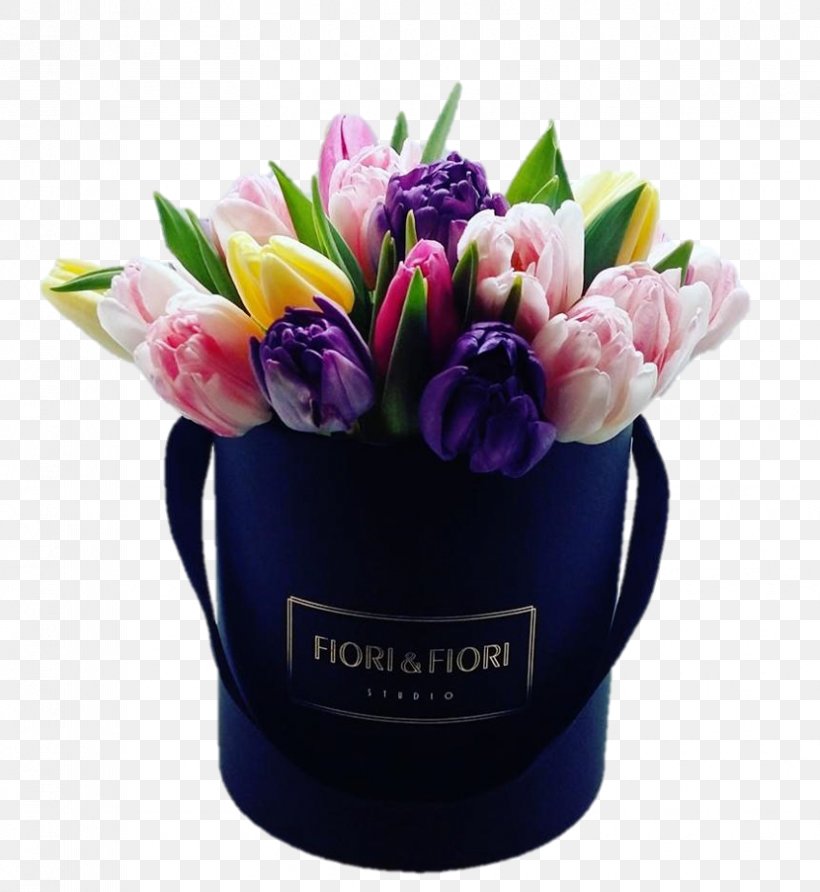 Tulip Cut Flowers Fiori&Fiori Studio Flower Bouquet, PNG, 830x903px, Tulip, Blue, Box, Capsule, Color Download Free