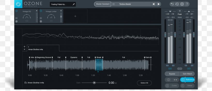Audio Mastering IZotope Audio Mixing Sound Computer Software, PNG, 2000x863px, Audio Mastering, Audio, Audio Equipment, Audio Mixing, Audio Receiver Download Free