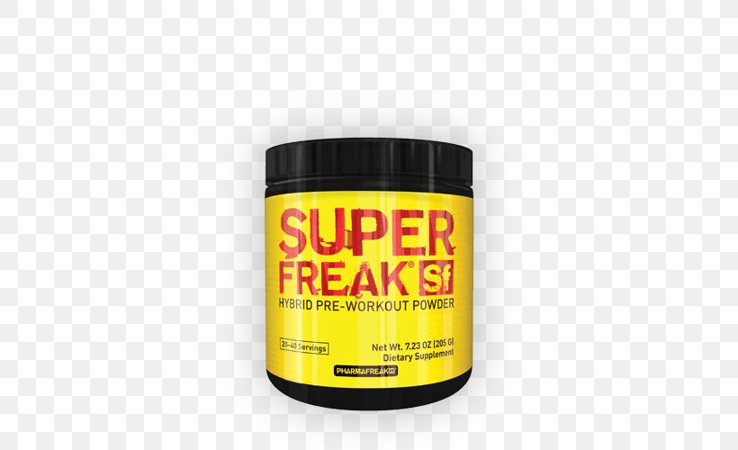 Dietary Supplement Super Freak Bodybuilding Supplement Pre-workout Sports Nutrition, PNG, 500x500px, Dietary Supplement, Amino Acid, Athlete, Bodybuilding, Bodybuilding Supplement Download Free