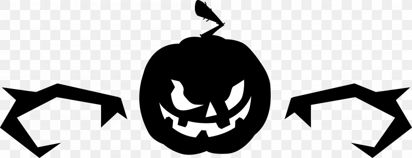 Halloween, PNG, 3799x1467px, Halloween, Black White M, Logo, M, Meter Download Free