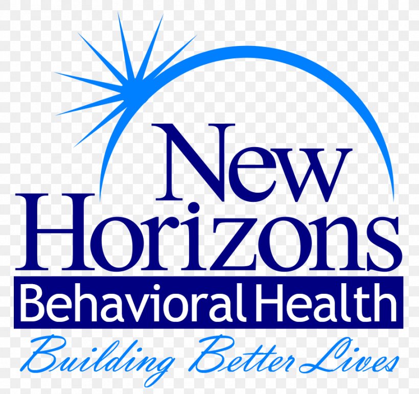 New Horizons Behavioral Health Health Care Bright Horizons Family Solutions Mental Health, PNG, 911x857px, Health Care, Area, Blue, Brand, Bright Horizons Family Solutions Download Free