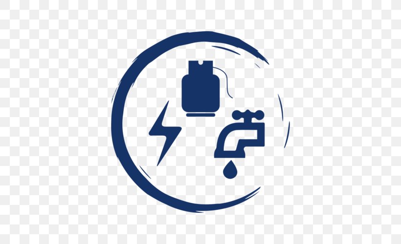 Public Utility Electricity Electric Utility Water Services, PNG, 500x500px, Public Utility, Area, Blue, Brand, Electric Utility Download Free