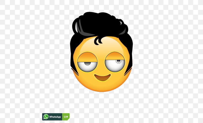 Smiley Emoticon Laughter Emoji Face, PNG, 500x500px, Smiley, Elvis Presley, Emoji, Emoticon, Face Download Free