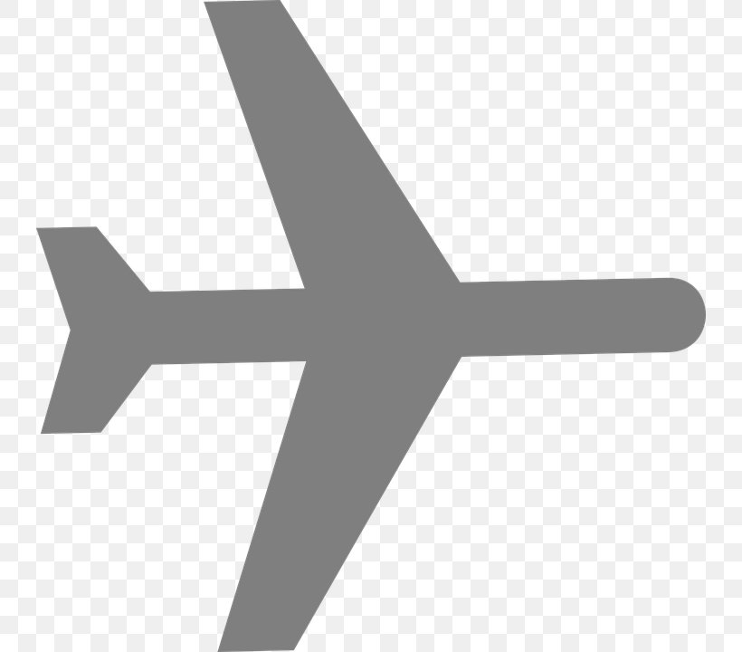 Airplane Clip Art Vector Graphics Image Cartoon, PNG, 740x720px, Airplane, Air Travel, Aircraft, Black And White, Cartoon Download Free