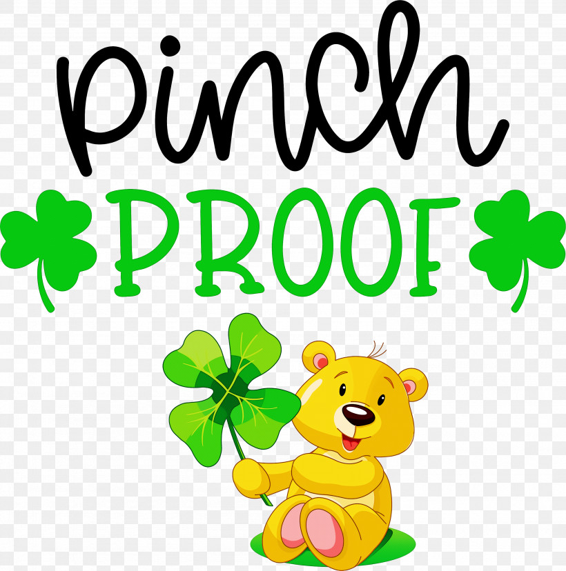 Pinch Proof St Patricks Day Saint Patrick, PNG, 2969x3000px, St Patricks Day, Behavior, Cartoon, Flower, Happiness Download Free