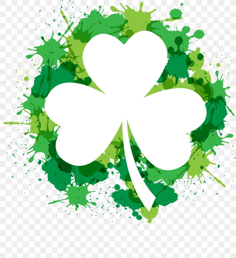 Shamrock Saint Patrick's Day Four-leaf Clover Clip Art, PNG, 1096x1200px, Shamrock, Clover, Flower, Flowering Plant, Fourleaf Clover Download Free
