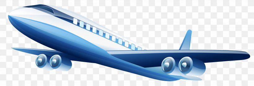 Airplane Aircraft Clip Art, PNG, 4095x1392px, Airplane, Aerospace Engineering, Air Travel, Aircraft, Aircraft Engine Download Free