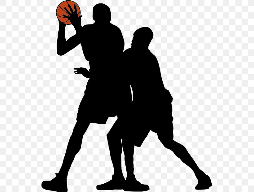 Basketball Silhouette Sport Clip Art, PNG, 553x621px, Basketball, Ball, Basketball Player, Dribbling, Football Download Free
