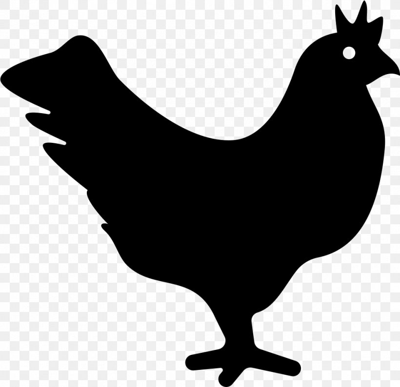 Chicken Avian Influenza, PNG, 981x951px, Chicken, Avian Influenza, Beak, Bird, Black And White Download Free