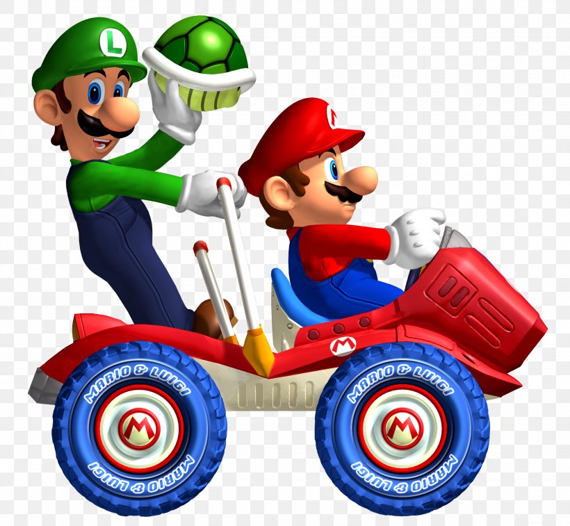 Mario Kart Double Dash Mario Bros Mario Luigi Superstar Saga Super Mario Kart Png 2240x68px