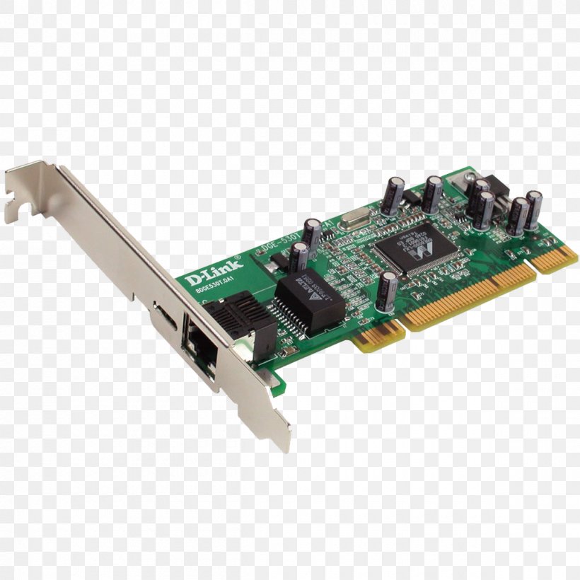 Network Cards & Adapters Conventional PCI Computer Network D-Link, PNG, 1200x1200px, Network Cards Adapters, Adapter, Camera Link, Computer, Computer Component Download Free