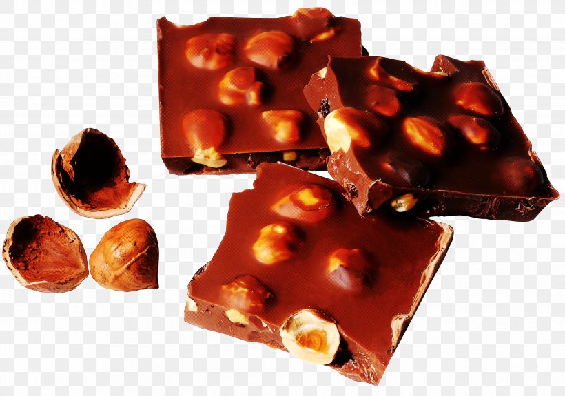 Chocolate, PNG, 3346x2348px, Food, Bonbon, Caramel, Chocolate, Chocolatecoated Peanut Download Free