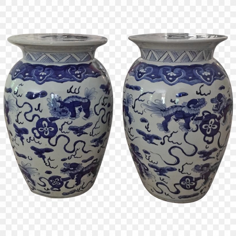Vase Ceramic Blue And White Pottery Urn, PNG, 1200x1200px, Vase, Artifact, Blue And White Porcelain, Blue And White Pottery, Ceramic Download Free