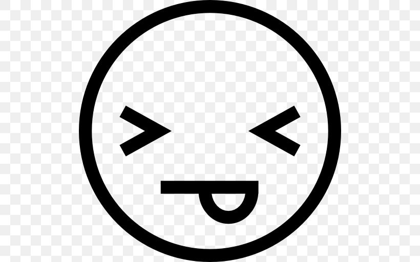 Emoticon, PNG, 512x512px, Emoticon, Area, Avatar, Black And White, Line Art Download Free