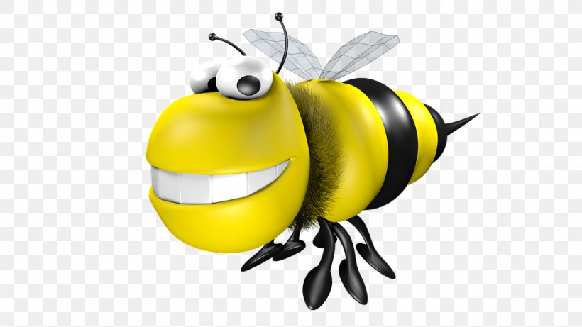 Honey Bee Insect Clip Art, PNG, 960x540px, Honey Bee, Animaatio, Animated Cartoon, Animated Film, Arthropod Download Free