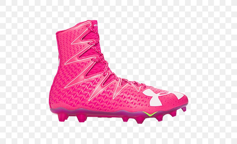 under armour pink football boots