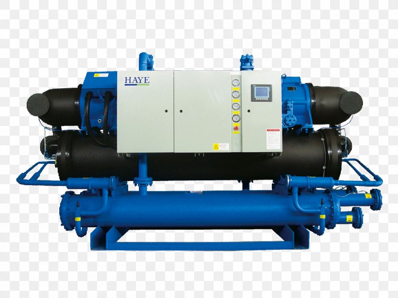 Water Chiller Machine Water Cooling, PNG, 1000x750px, Chiller, Air Cooling, Compressor, Cooling Tower, Cylinder Download Free
