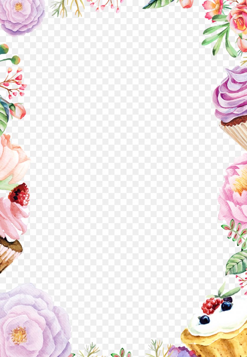 Watercolor Painting Flower Drawing, PNG, 1350x1950px, Watercolour Flowers, Art, Cake, Drawing, Dress Download Free