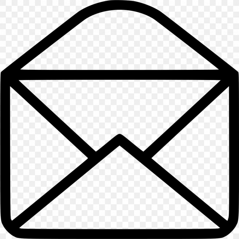 Email Icon Design Message Internet, PNG, 981x980px, Email, Area, Black, Black And White, Bounce Address Download Free