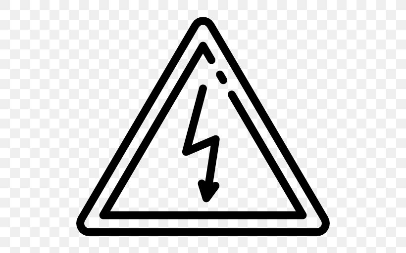 High Voltage, PNG, 512x512px, Sign, Area, Black, Black And White, Brand Download Free