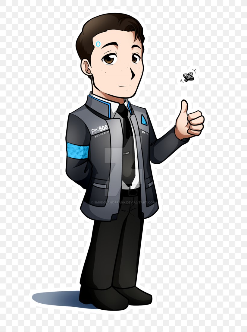 Detroit: Become Human Drawing Video Game Fan Art, PNG, 725x1101px, Watercolor, Cartoon, Flower, Frame, Heart Download Free