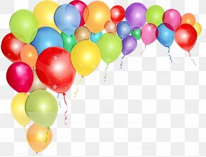 Birthday Party Background, PNG, 2500x1644px, Watercolor, Arch, Balloon ...