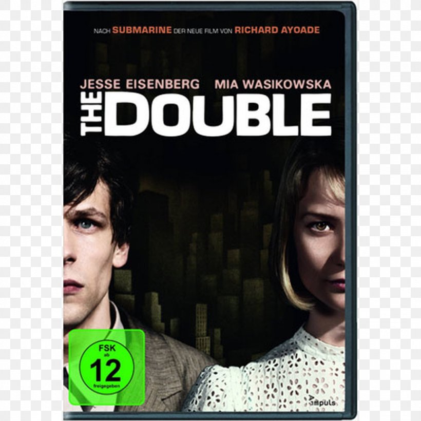 Blu-ray Disc Film DVD The Double Richard Ayoade, PNG, 1024x1024px, Bluray Disc, Craig Roberts, Doppelganger, Double, Dvd Download Free