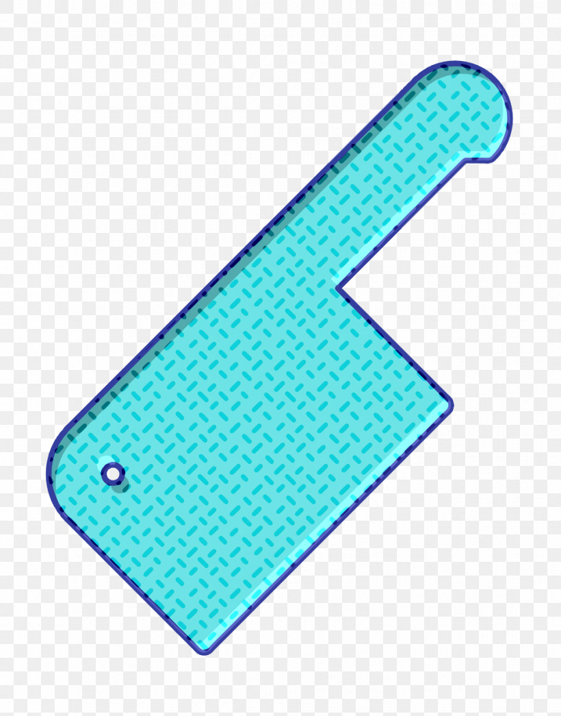 Cleaver Icon Butcher Icon, PNG, 976x1244px, Cleaver Icon, Aqua, Azure, Butcher Icon, Electric Blue Download Free