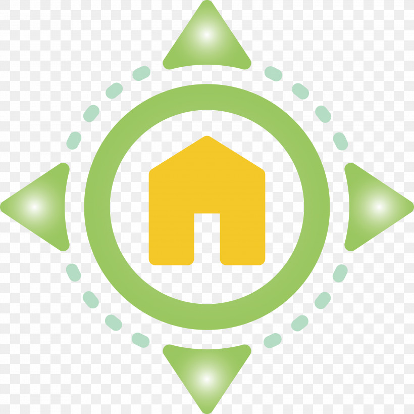Home Direction, PNG, 3000x2999px, Home Direction, Circle, Green, Line, Logo Download Free