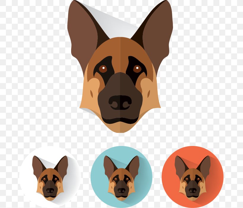 The German Shepherd Puppy Cartoon, PNG, 691x701px, German Shepherd, Art, Carnivoran, Cartoon, Dog Download Free