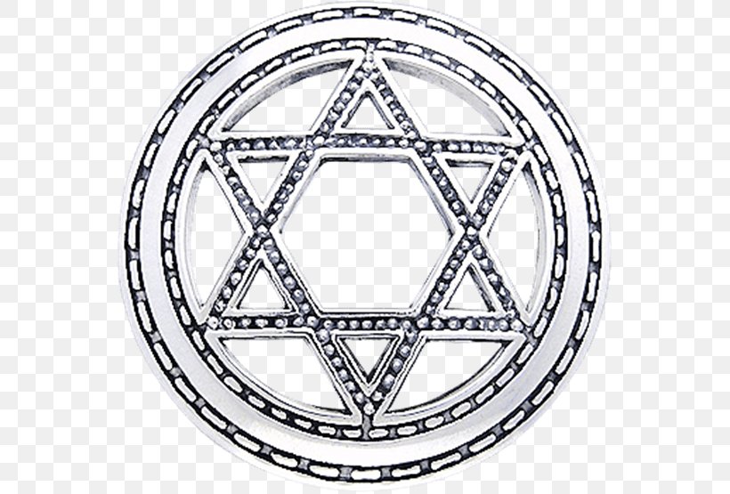 Western Religions Judaism Star Of David Monotheism, PNG, 555x555px, Religion, Area, Bicycle Wheel, Black And White, Body Jewelry Download Free