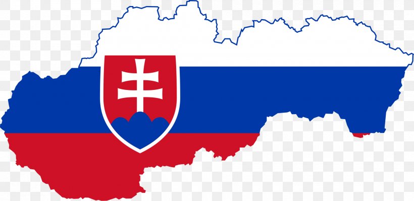 Flag Of Slovakia Map Nad Tatrou Sa Blýska, PNG, 1920x932px, Slovakia, Area, Blank Map, Blue, Contour Line Download Free