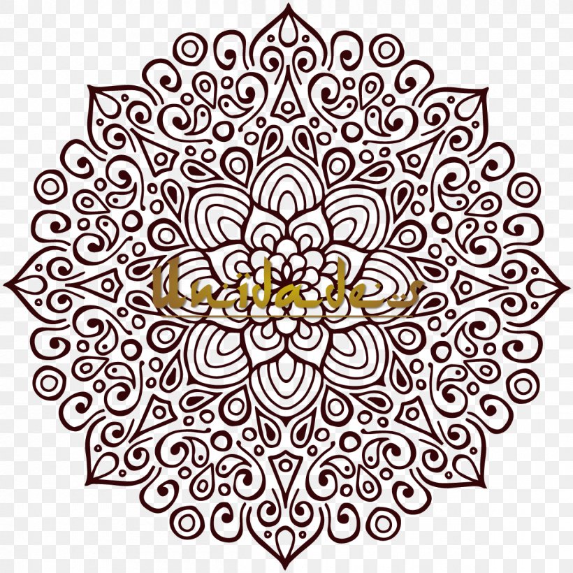 Mandala Coloring Book Rangoli, PNG, 1200x1200px, Mandala, Area, Black And White, Buddhahood, Coloring Book Download Free