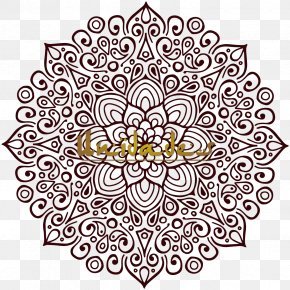 Download Mandala Coloring Book Om Meditation Png 626x619px Mandala Area Black And White Buddhist Symbolism Chakra Download Free